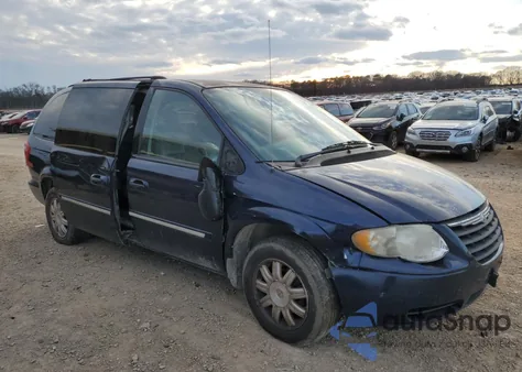 2006 Chrysler Town & Country Touring из США, поврежденный, VIN 2A4GP54L56R797057